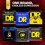 DR Strings Dragon Skin+ Series Stainless Steel Bass Strings - Medium 30-125 8