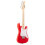 Max GigKit Junior Electric Guitar Starter Pack Red 1/4 Size - Complete 5