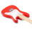 Max GigKit Junior Electric Guitar Starter Pack Red 1/4 Size - Complete 7