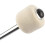 POFET 2pcs Bass Drum Mallet Drum Stick with Wool Felt Head Percussion 2