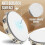 Flexzion Wood Handheld Tambourine 2