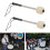 POFET 2pcs Bass Drum Mallet Drum Stick with Wool Felt Head Percussion 6