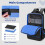Rexmica Guitar Pedal Board Storage Backpack Compatible with Boss 2
