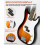 STRICH Electric Bass Guitar 4 Strings Full-Size Beginner Kit 3