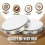 Flexzion Wood Handheld Tambourine 3