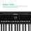 SONICAKE 61 Key Keyboard Piano Portable 5