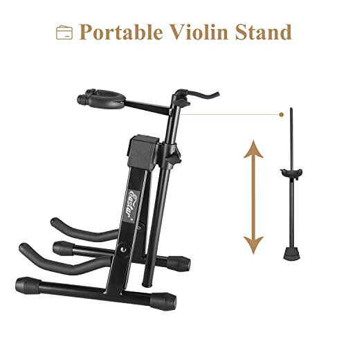 Eastar Violin Stand with Bows 1