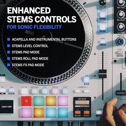 RANE ONE MKII Motorized Serato DJ Pro Controller with 2 Decks 2