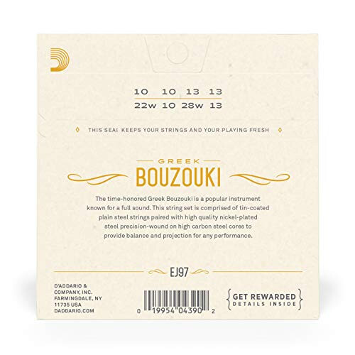 D'Addario EJ97 Greek Bouzouki 2