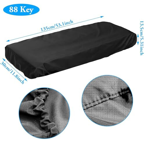88 Key Piano Keyboard Cover 1