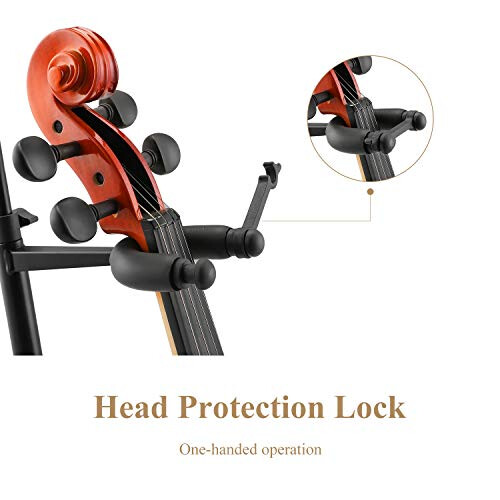 Eastar Violin Stand with Bows 2