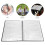 QWORK A4 60 Pages Modern Music File Folder 4