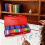 25 Note Chromatic Glockenspiel Xylophone in Red Case 4