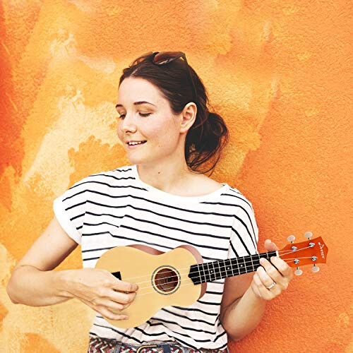 Donner Soprano Ukulele Beginner Kit Ukulele 21 inch Starter Set Adult 1