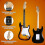 Display4top Full-Size Electric Guitar Most complete Beginner Super Kit 3