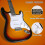 Display4top Full-Size Electric Guitar Most complete Beginner Super Kit 4