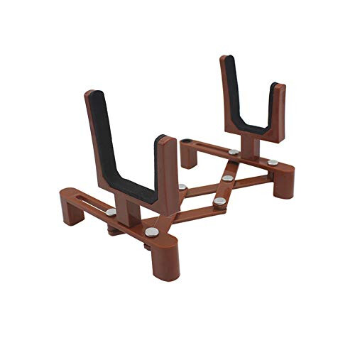 Leoie Portable Adjustable Foldable Musical Instrument Stand with Bow Holder 1
