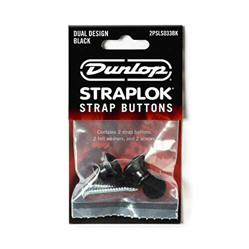 Dunlop Jim Dunlop Straploks (2PSLS033BK) 1