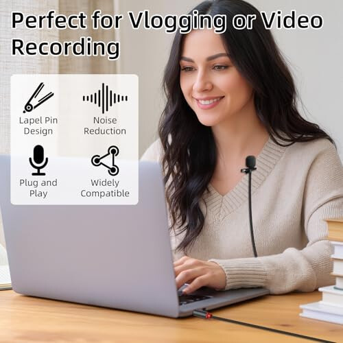 GELRHONR 3.5mm Lavalier Microphone 1