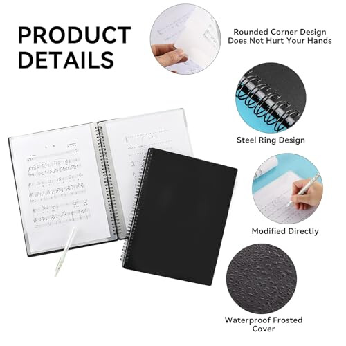 Flintronic Music File Folder A4 60 Pages 2