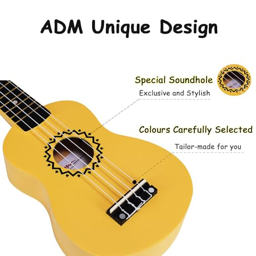 ADM Soprano Ukulele Set for Kids and Beginners 1