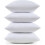 Pacote com 4 Enchimentos de Almofada 45x45cm, Macios e Ideais para Sofá, Cama e Cadeiras - Almofadas Decorativas 3