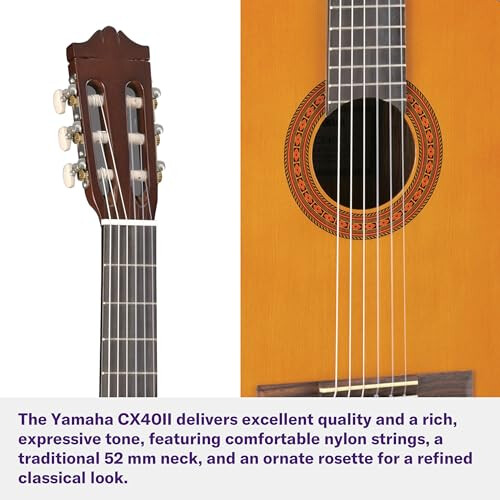 Yamaha Yamaha CX40 Electro Classical Guitar - Affordable 2