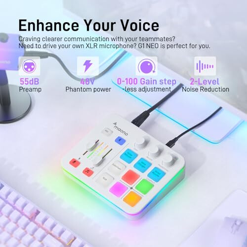 MAONO Gaming Audio Mixer 2