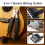 1DFAUL 9pcs Guitar Cleaning Maintenance Kit with Guitar Cleaner 7