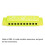 PATIKIL Translucent Harmonica Assorted Colors 10 Holes Green ABS Harp Mouth 3