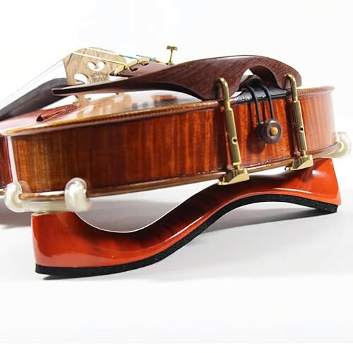 AMZZ Adjustable Maple Wood Violin Shoulder Rest - Collapsible 2