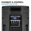 VONYX VSA12BT Bluetooth Active PA Speaker System 4