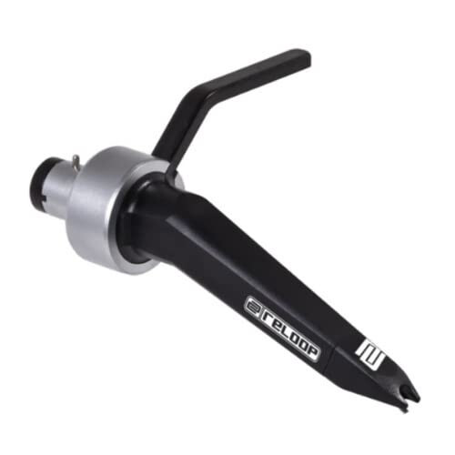 Reloop Concorde Black - Spherical pickup system with robust construction for turntables - professional sound, suitable for scratching, (black) 1