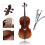 Imelod Cello strings Full Set (A-D-G-C) Steel Core Nickel-Chromium Wound 6