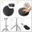 CROWNSHOP Drum Stool Adjustable Piano Stool Folding Drum Throne with Music 5