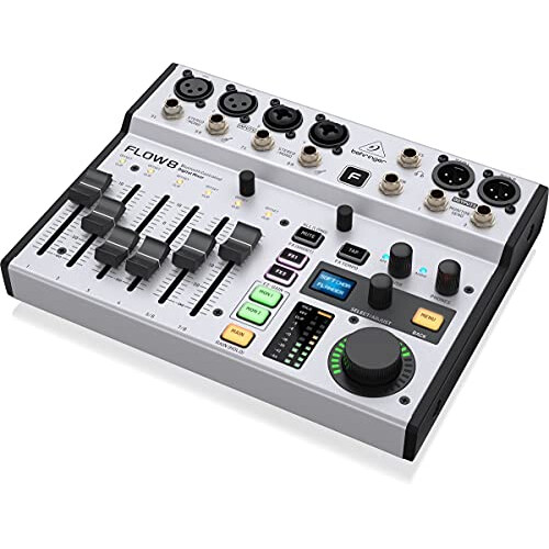 Behringer FLOW 8 8-Input Digital Mixer with Bluetooth Audio and App Control 2