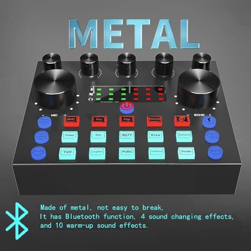 Sicomne Audio Mixer Podcast Equipment Bundle 1
