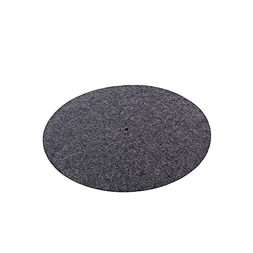 Alnicov 2MM Thick Anti-Static Felt Platter Turntable Mat Anti-Vibration 1