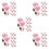 50Pcs Reusable White Silicone Manicure Scissors Covers Cat Paw Design 7
