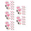 50Pcs Reusable White Silicone Manicure Scissors Covers Cat Paw Design 8