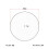 Alnicov 2MM Thick Anti-Static Felt Platter Turntable Mat Anti-Vibration 6