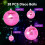 Pink Mini Disco Ball Decor: 28 Pack Hanging Mirror Ball Ornaments 2