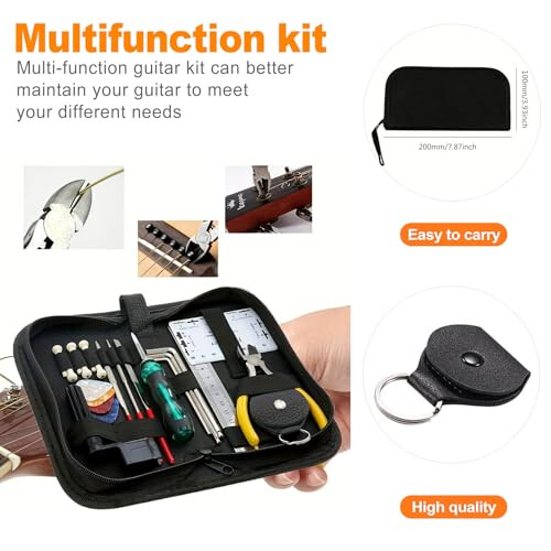 OioTuyi 31 Pcs Guitar Maintenance Tool Kit 2