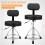 LALAHO Drum Stool with Backrest 3