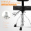 LALAHO Drum Stool with Backrest 4