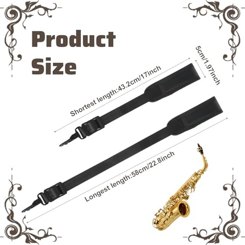 Saxophone Neck Strap 1