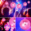Pink Mini Disco Ball Decor: 28 Pack Hanging Mirror Ball Ornaments 6