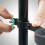 SHAEVLE Drum Stick Holder Adjustable Nylon Drum Stick Bag with Clamp-On 6