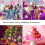 Pink Mini Disco Ball Decor: 28 Pack Hanging Mirror Ball Ornaments 7