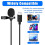 USB C Lavalier Microphone Type C Stereo Clip MIC External Lapel Clip 6